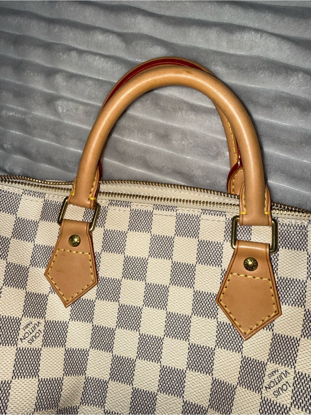 🎉SOLD🎉 Louis Vuitton Speedy 30 in Damier Azur - Picture 10 of 15